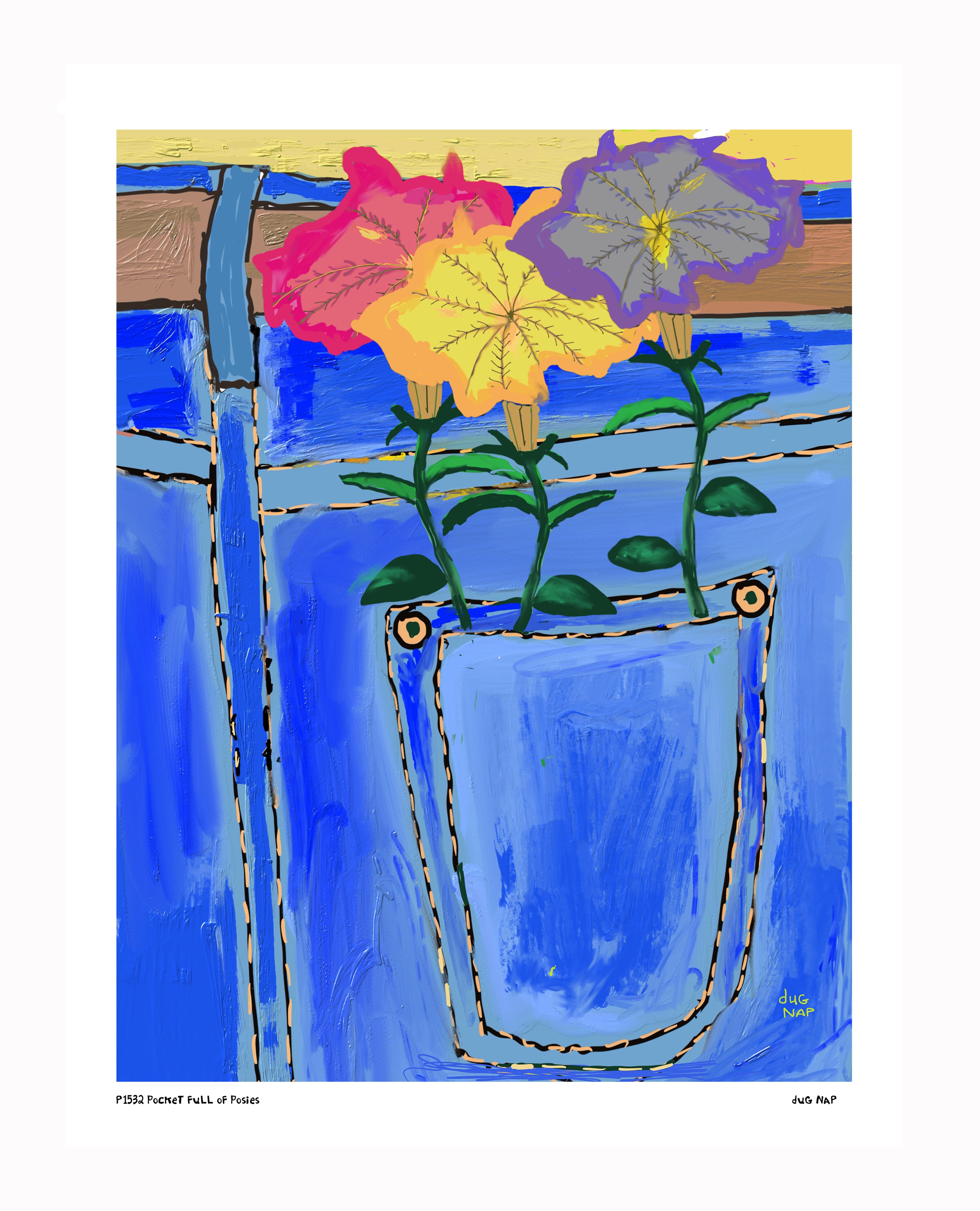 p1532 Pocket Full of Posies