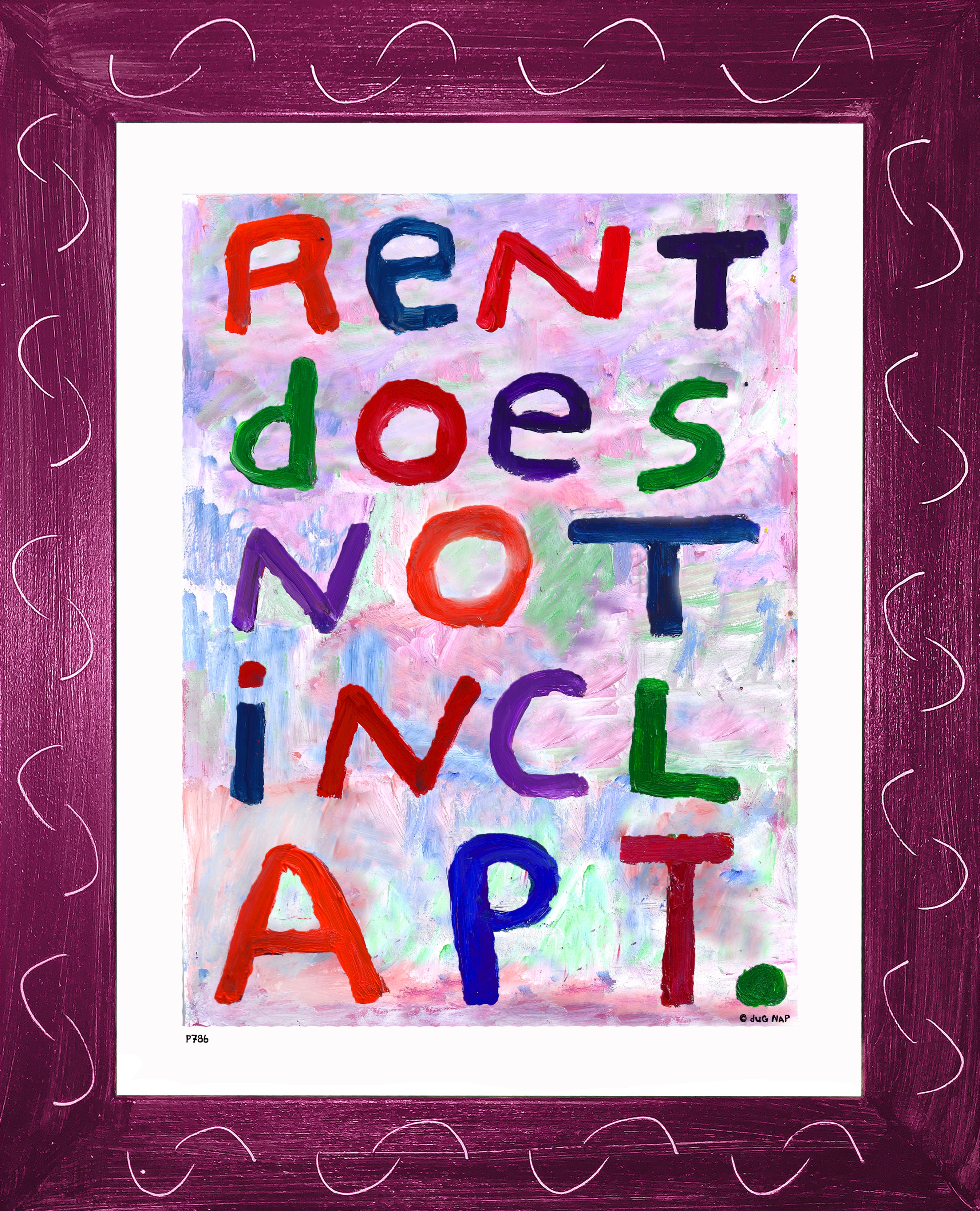 p786 Rent Does Not Incl Apt