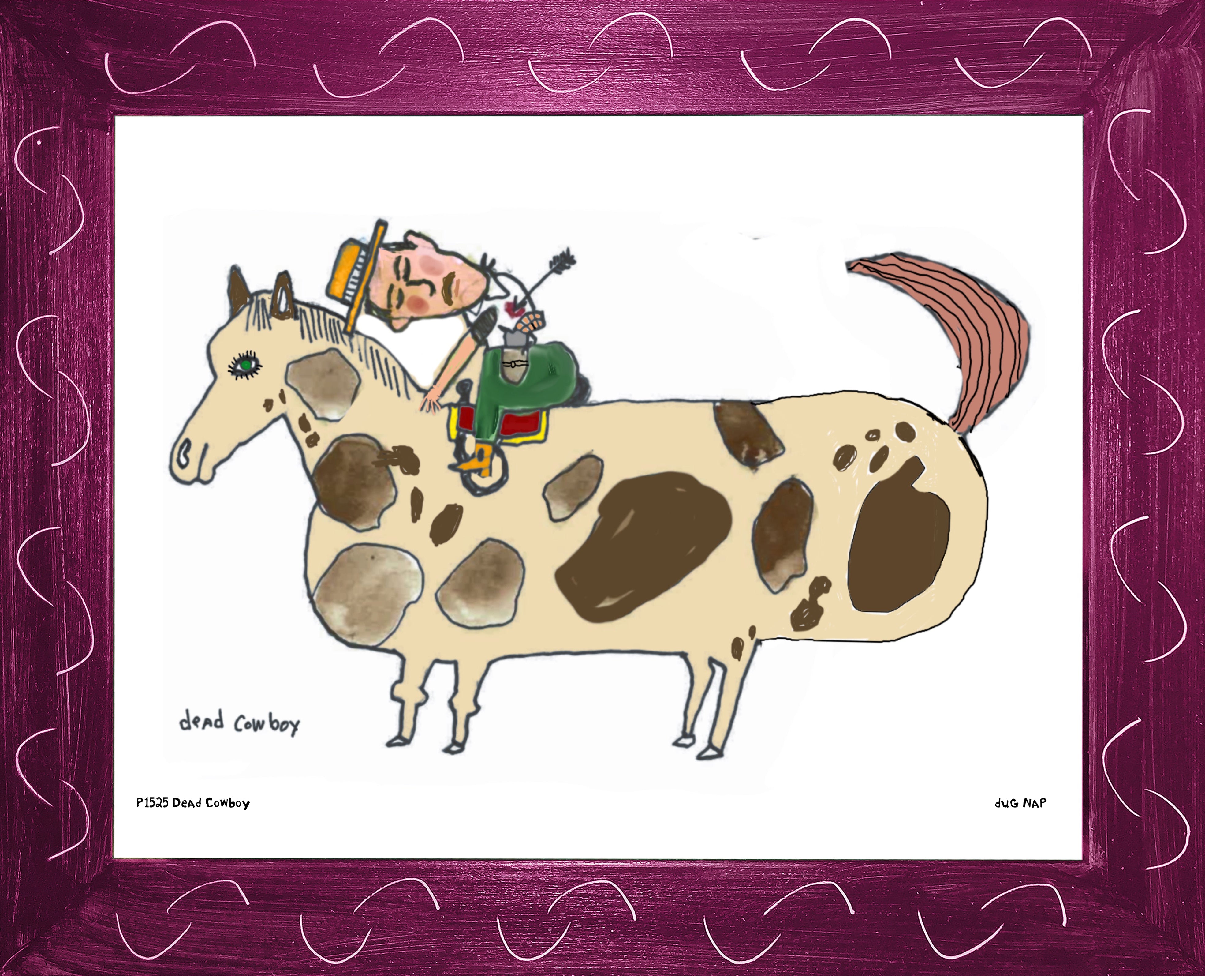 p1524 Dead Cowboy