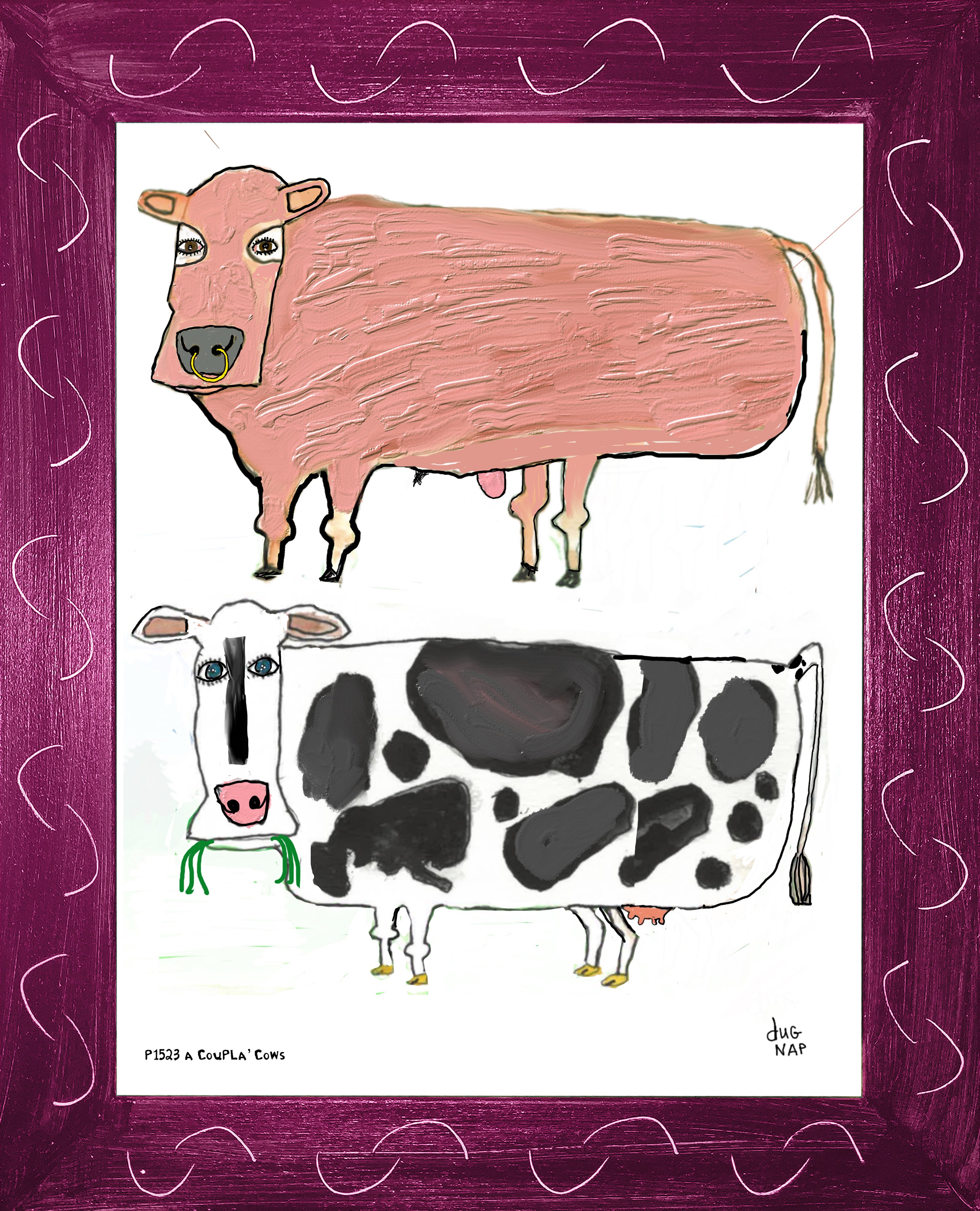 p1523 A Coupla' Cows
