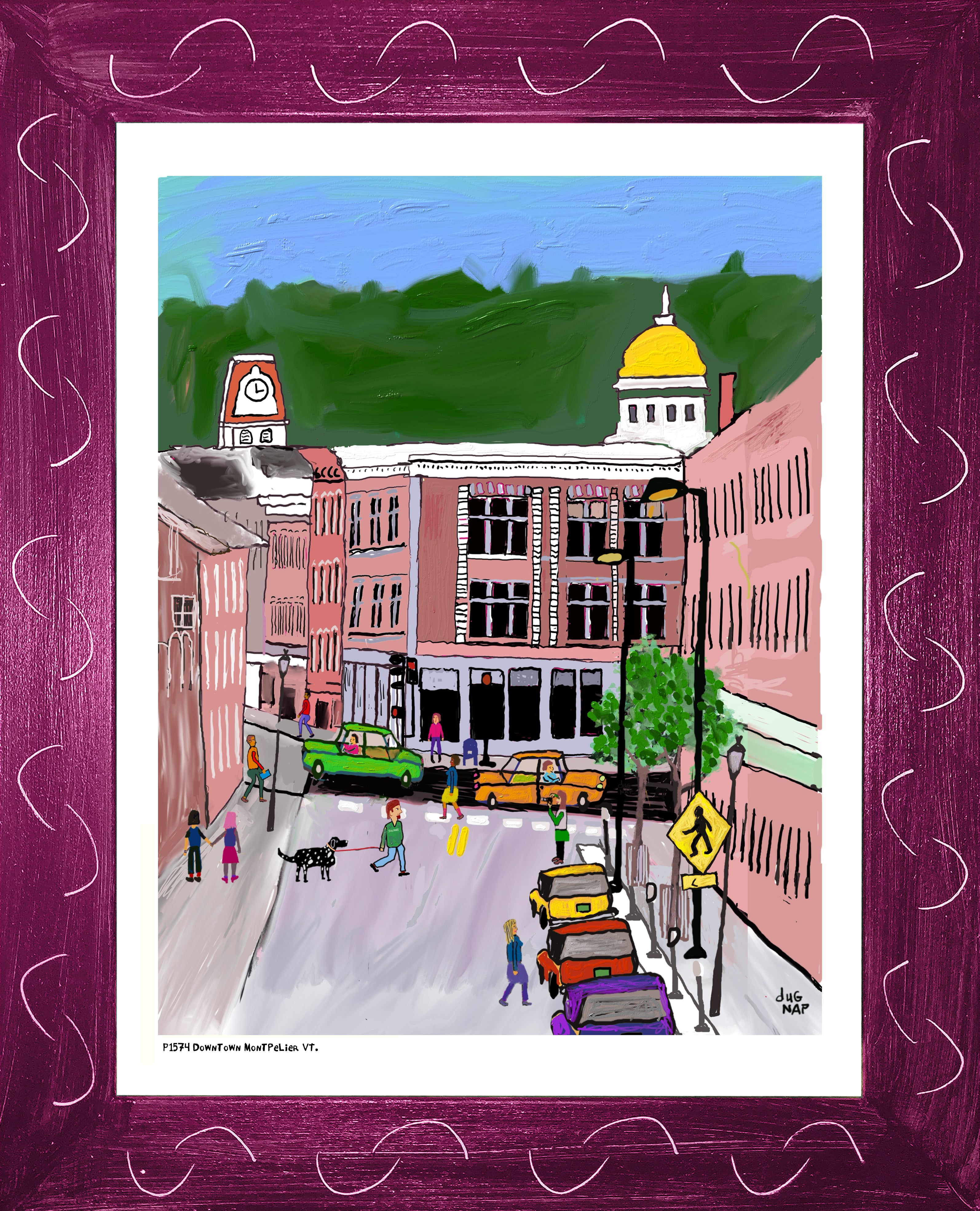 P1574 Downtown Montpelier VT