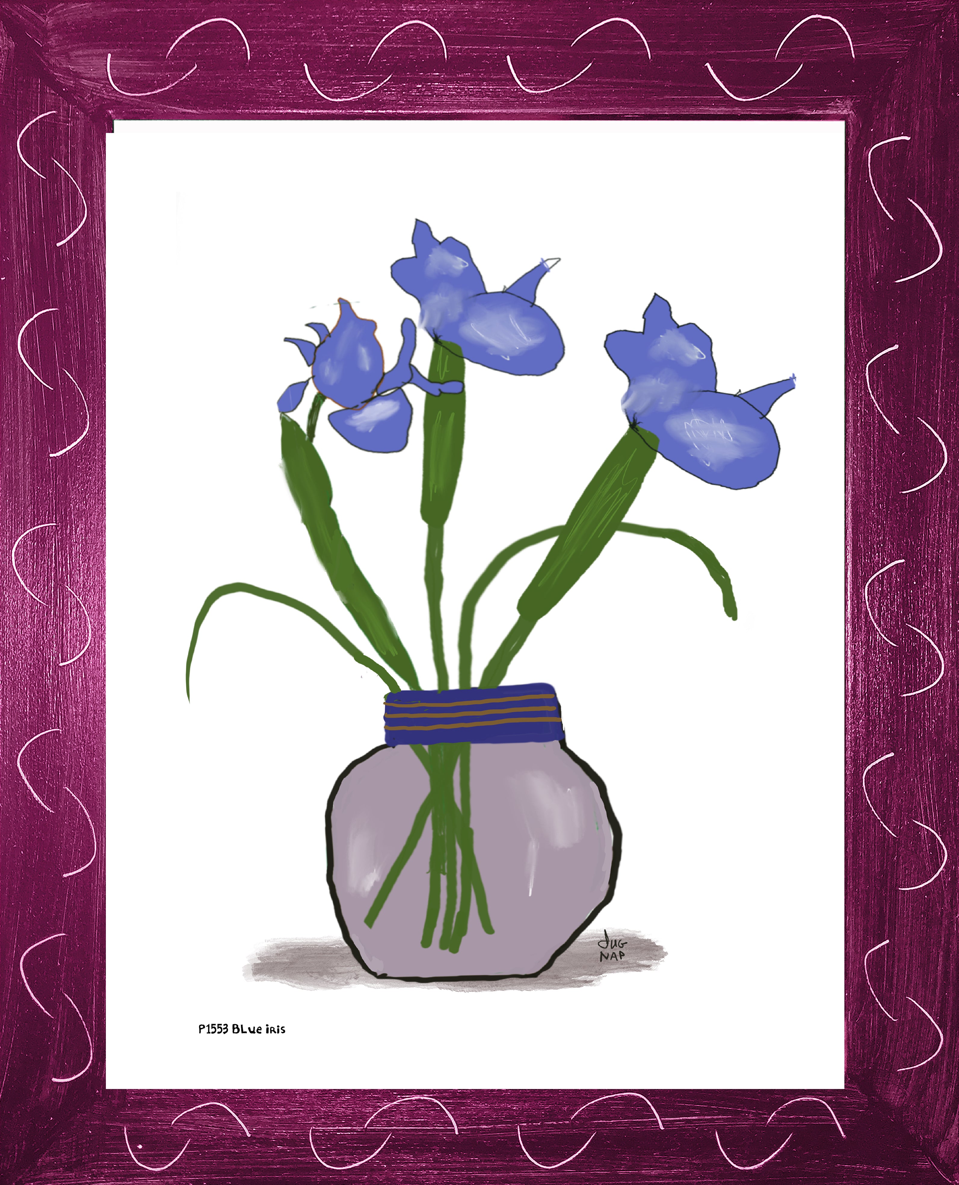 P1553 Blue Iris