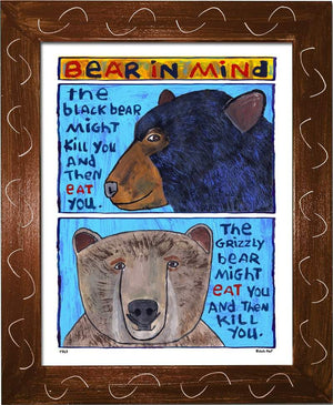 P767 - Bear In Mind - dug Nap Art