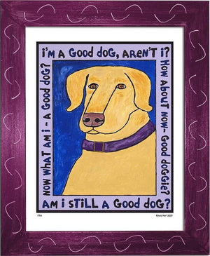 P516 - Good Dog (Yellow) - dug Nap Art