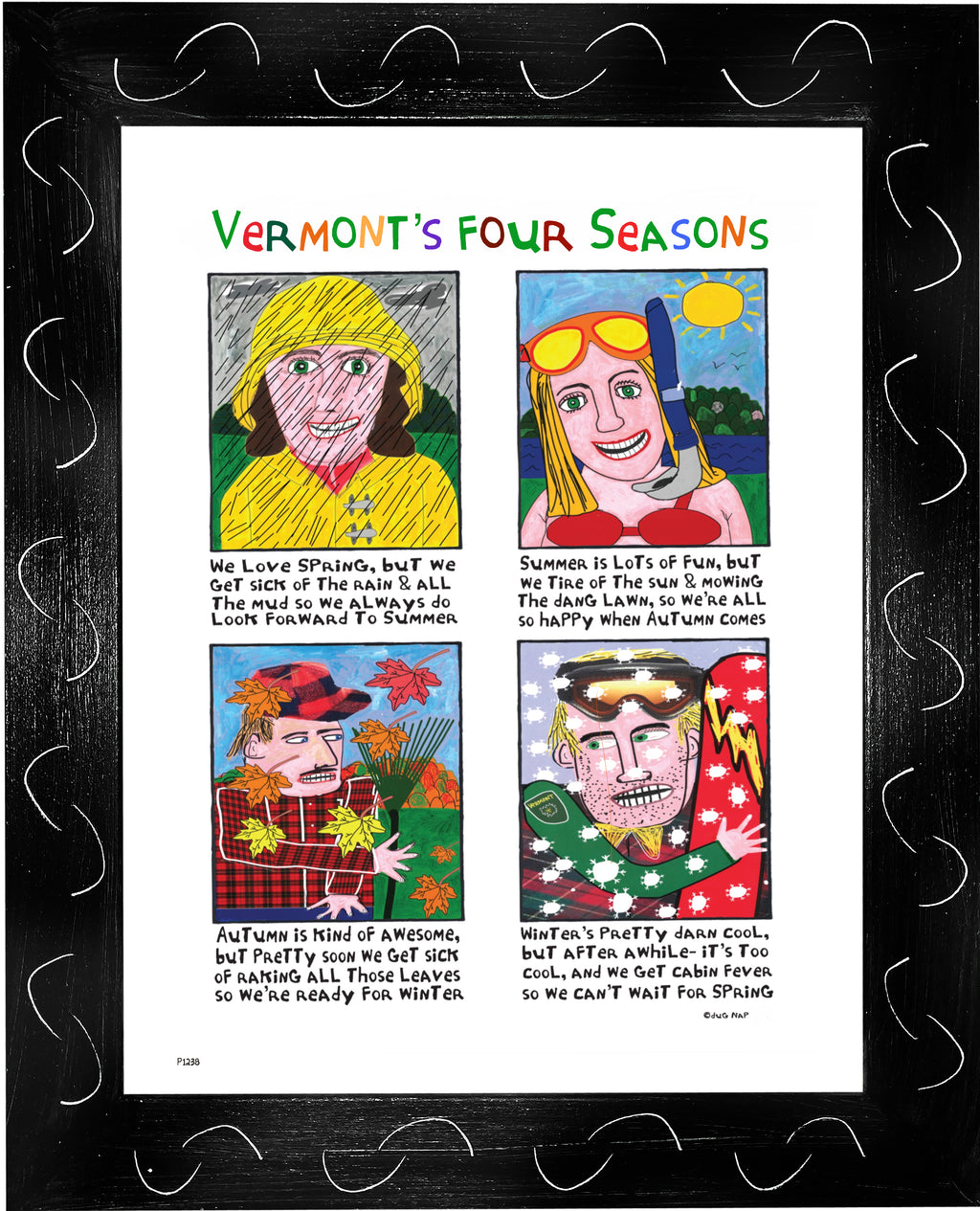 P1238 Vermont's Four Seasons