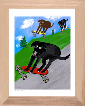 p1289 Gnarly Sk8 Dogs