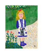 P1225 - A Girl with a Watering Can