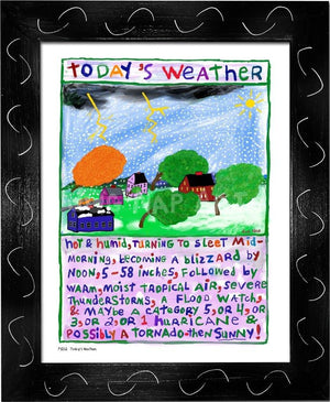 P1012 - Today's Weather - dug Nap Art