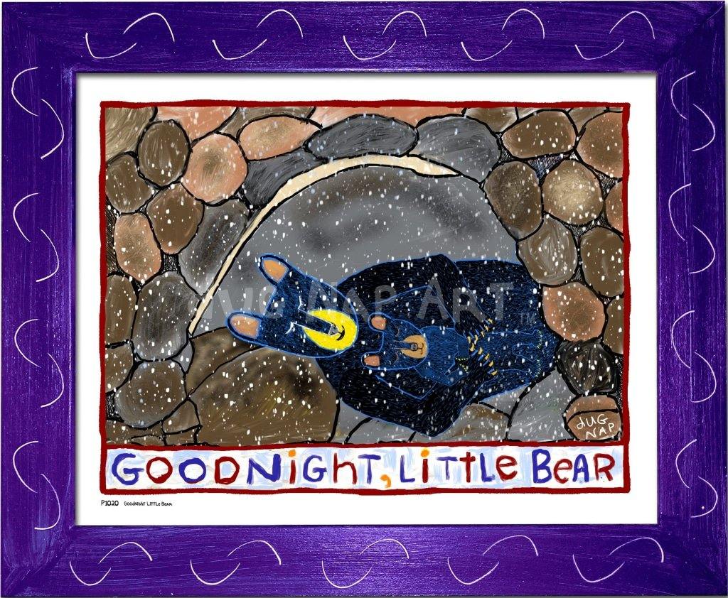 P1020 - G'Nite Little Bear - dug Nap Art
