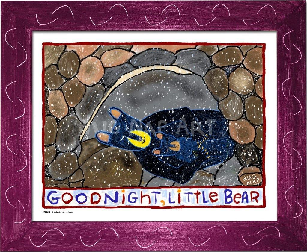 P1020 - G'Nite Little Bear - dug Nap Art