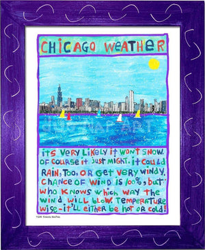 P1038 - Chicago Weather - dug Nap Art