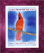 P1062 - Cardinal - dug Nap Art