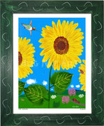 P1142 Sunflowers - dug Nap Art