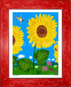P1142 Sunflowers - dug Nap Art