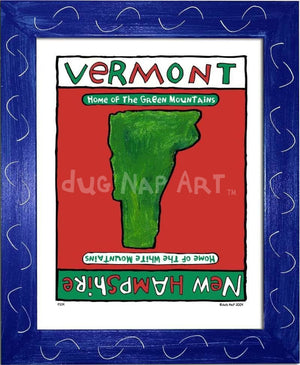 P214 - Vermont / New Hampshire - dug Nap Art