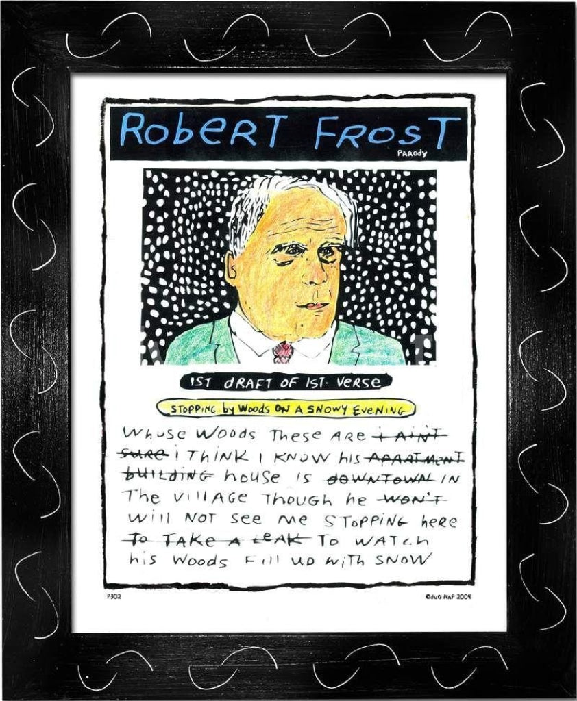 P302 - Robert Frost - dug Nap Art