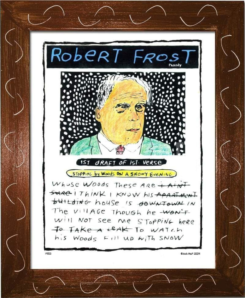 P302 - Robert Frost - dug Nap Art