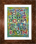 P506 - Welcome Living Room - dug Nap Art