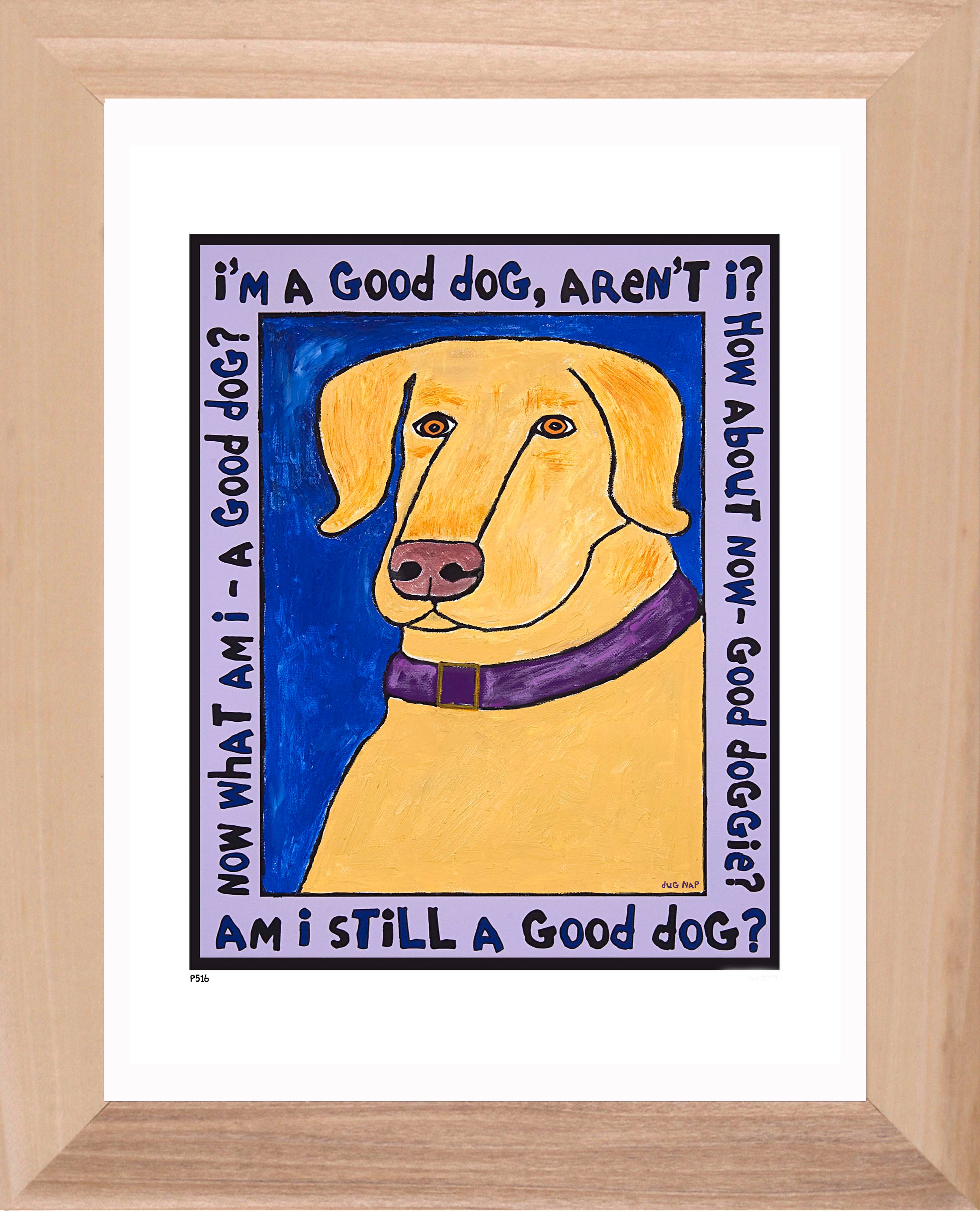 P516 - Good Dog (Yellow)