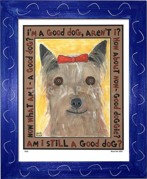 P620 - Good Dog (Terrier) - dug Nap Art