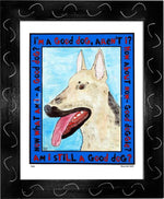 P622 - Good Dog (Shepherd) - dug Nap Art