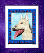 P622 - Good Dog (Shepherd) - dug Nap Art
