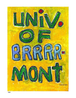 P623 - University Of Brrrmont - dug Nap Art