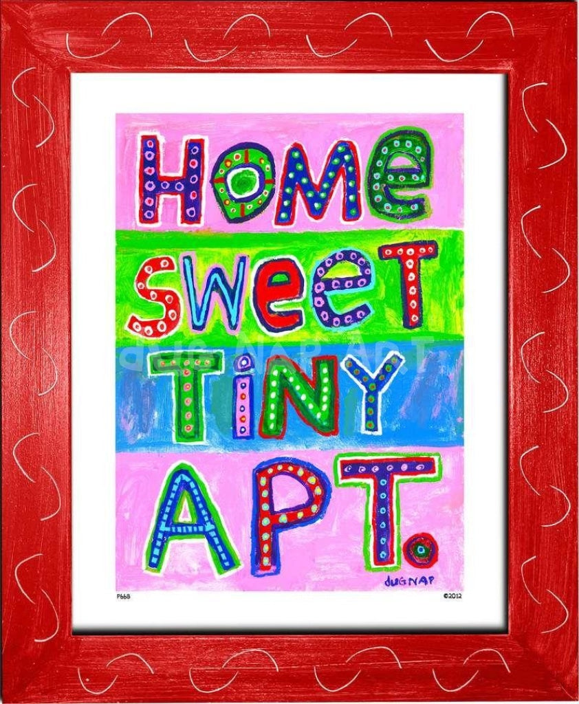 P668 - Home Sweet Tiny Apartment 2 - dug Nap Art