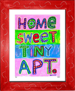 P668 - Home Sweet Tiny Apartment 2 - dug Nap Art