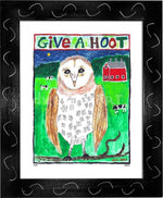 P673 - Give a Hoot - dug Nap Art