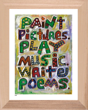 P618 - Pictures, Music, Poems