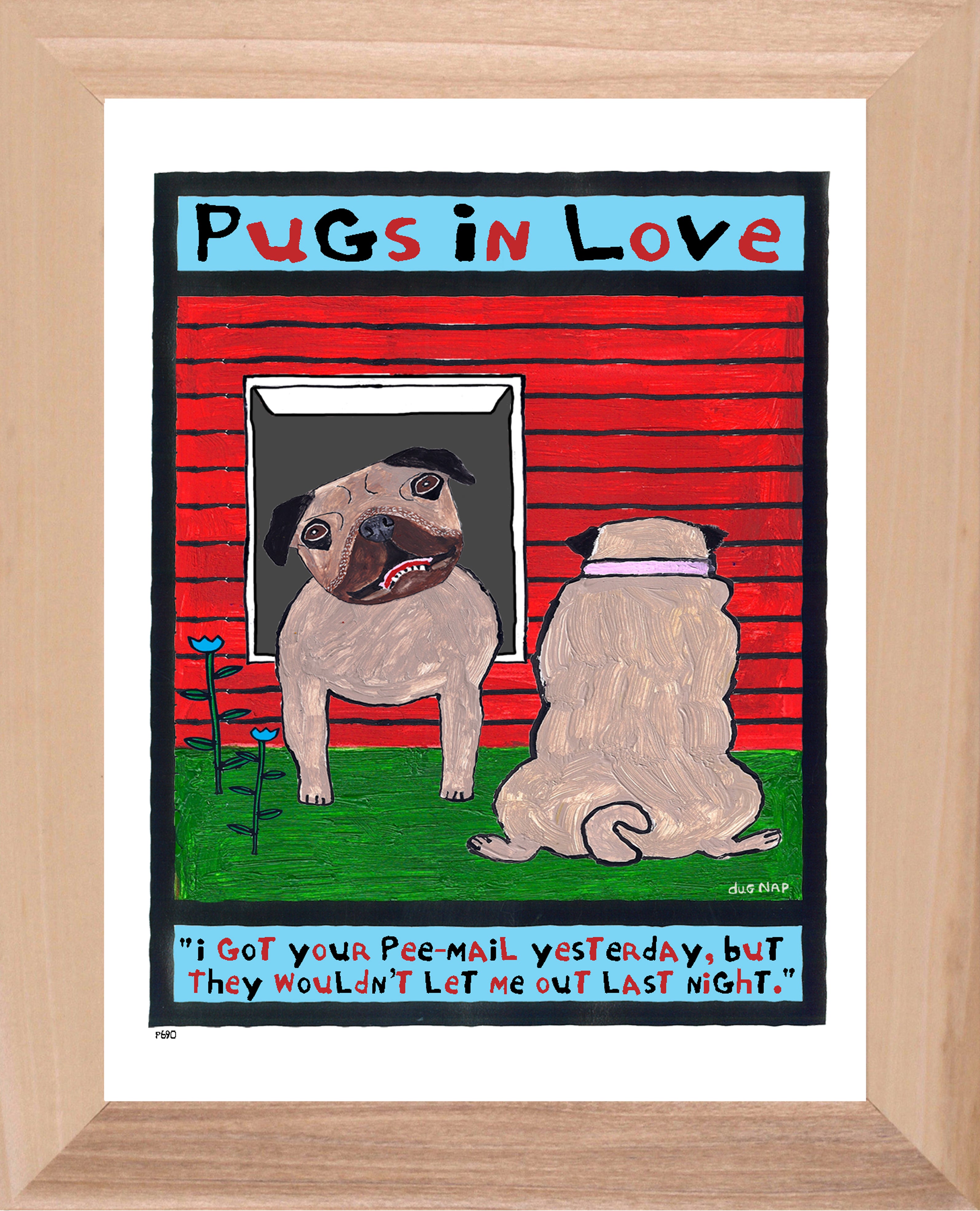 P690 - Pugs In Love