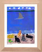 P703 - Cats On The Beach