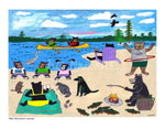 P708 - Adirondack Summer - dug Nap Art