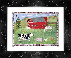 P727 - Lots of Farm Animals - dug Nap Art