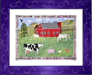 P727 - Lots of Farm Animals - dug Nap Art