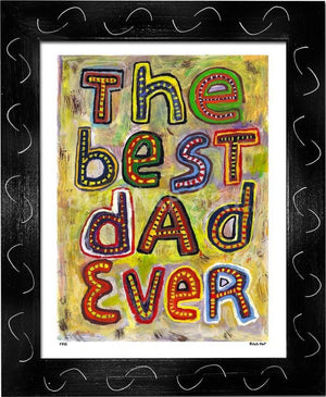 P745 - Best Dad Ever - dug Nap Art