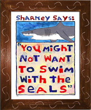 P761 - Sharkey Says - dug Nap Art