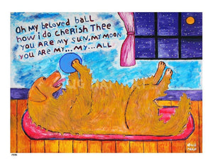 P774 - My Beloved Ball (Golden) - dug Nap Art