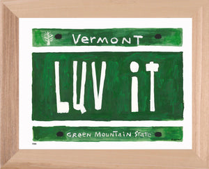 P794 - VT Plate - LUV IT