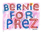 P837 - Bernie For Prez - dug Nap Art