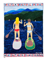 P885 - Go Paddleboarding - dug Nap Art