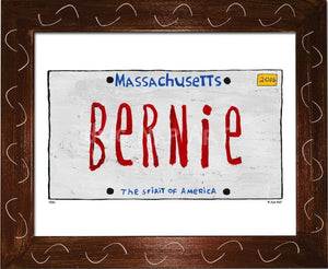 P896 - MA Plate Bernie - dug Nap Art