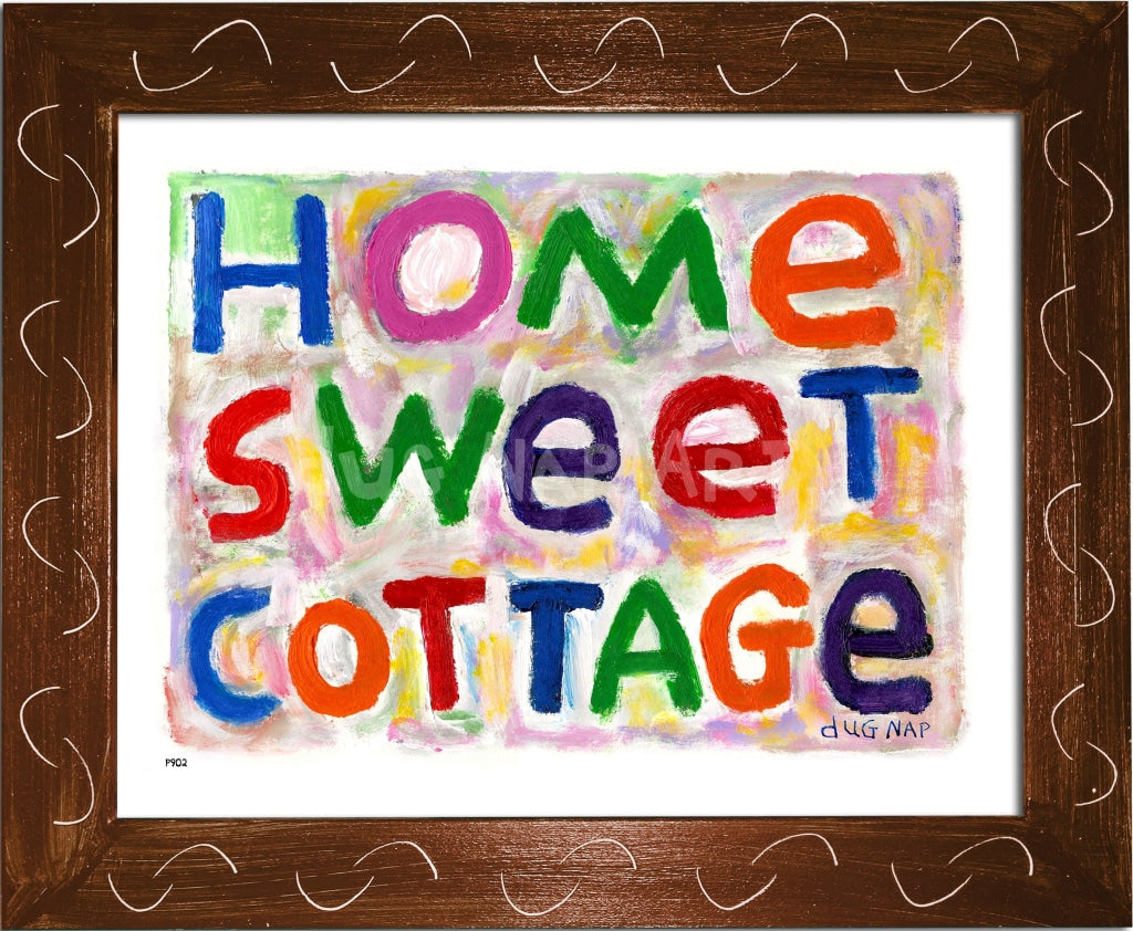 P902 - Home Sweet Cottage - dug Nap Art