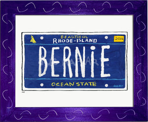 P907 - RI Bernie Plate - dug Nap Art