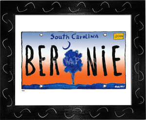 P908 - SC Bernie Plate - dug Nap Art