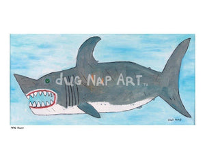 P970 - White Shark - dug Nap Art